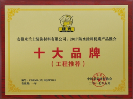 十大品牌